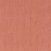 Coral-pink linen fabric sample with a tight, irregular weave and matte finish; text identifies brand Borzalino, product ‘pastel poetry ch2890-067’.