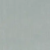 Pastel green woven fabric sample with beige-gold threads, exhibiting a matte, linen-like texture and vertical weave; Borzalino Pastel Poetry ch2890–081.