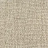 Borzalino fabric sample, light beige granular texture, densely woven with uniform spherical elements and a matte finish.
