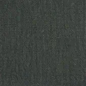 Dark gray woven fabric texture, dense pile with nubby fibers, matte finish; Borzalino Suvereto G307 textile sample closeup.