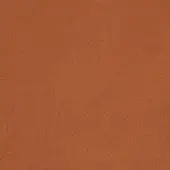 Augusta Velvet fabric sample, terracotta color, dense pile with matte finish, from the borzalino collection, exhibiting a brushed texture.