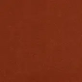 Augusta Velvet fabric sample, reddish-brown color, dense short pile with subtle sheen, uniform matte texture, borzalino collection.