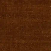 Brown velvet fabric sample with short pile texture, golden flecks, and a visible “borzalino > boss velvet – 6054” label.