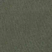 Borzalino fabric sample, muted olive green, dense speckled weave with fleck eco texture and visible product label K5260.