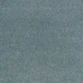 Teal fabric sample with a dense, speckled weave and matte texture; features gray undertones and a flecked pattern, labeled “fleck eco k5260”.