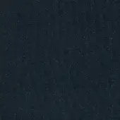 Dark blue flecked fabric with a matte finish, dense woven texture, and subtle granular appearance; Borzalino "fleck eco k5260" textile.