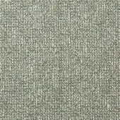 Sage green woven fabric texture with speckled golden-yellow and off-white flecks, exhibiting a dense, irregular, nubby weave and organic mottled effect.