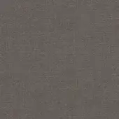 Borzalino loop fabric sample, muted gray, heathered texture with dense woven loops and a matte finish, label partially visible.