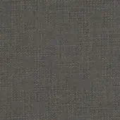 Gray looped pile fabric sample with heathered texture, uniform weave, and matte finish, displaying a nubby surface and faint text label.