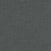 Charcoal gray looped pile fabric sample with a matte finish, heathered texture, and uniform loop construction; label reads “borzalino loop k5042.”