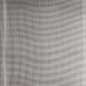Silver mesh on clear glass displays a tight square pattern, creating a diffused metallic sheen and subtle transparency.