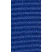 Royal blue grosgrain ribbon, tightly woven with horizontal ribs, matte finish, consistent texture, product shot on white background.