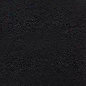Black leather texture with dense granulation and a matte finish, displaying a consistent fine-grained pattern and subtle tonal variations.