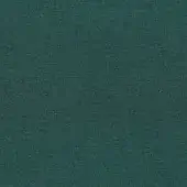 Petrol green canvas fabric sample displaying a dense, matte weave and granular texture, labeled “canva (tobago) 57 petrolio” by miniforms.