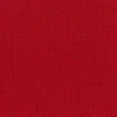 Rosso red fabric sample, loop pile texture, grid pattern, matte finish, miniforms “a > loop urban mercis” collection, even studio lighting.