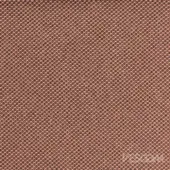 Rosa pink textile sample with repeating rosette motifs, woven texture, and subtle pattern; Vescom Norfolk fabric collection.