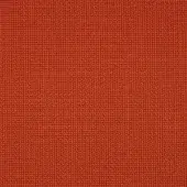 Orange metric lava fabric texture from miniforms’ metric maharam collection, displaying a dense, repeating square node pattern.