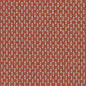 Woven textile pattern, lampone raspberry and gray, rectangular grid with coarse texture; Moore fabric by Vescom, Miniforms collection.