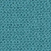 Merit Celeste Sky Blue fabric texture, woven celeste blue with circular nodes, grid pattern, matte finish, durable textile by Maharam.