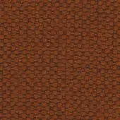 Marrone textile pattern, Merit 33 fabric by miniforms/Maharam, features a dense grid of raised circular elements in warm brown tones.