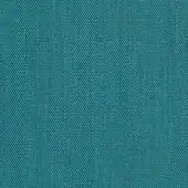 Teal woven fabric texture, dense vertical threads, dark accents, plain weave, “steelcut trio 983 pavone peacock” by Miniforms Kvadrat.