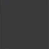 Miniforms polypropylene swatch in antracite gray, displaying a matte, uniform finish with no visible texture or tonal variation.