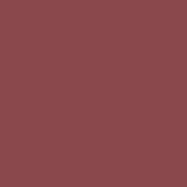 Rosso marsala polypropylene color field, matte finish, uniform earthy red tone with brown undertones, Miniforms material sample.