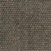 Woven fabric texture, warm gray color, granular surface with raised circular elements and a tight grid-like weave; catalog designation visible.