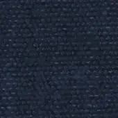 Dark blue fabric texture with dense, raised nodules and printed textile code “frag > fabric > cat. b > 44 ariel > ariel 44 707”.