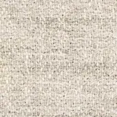 Pearl gray woven fabric texture, dense irregular weave with thick threads, matte finish, categorized as Andromeda 63 003.