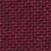 Burgundy woven fabric texture with a dense knot pattern, displaying a nubby surface and a product label reading “frag > fabric > cat. c > 24 sole > sole 24 s016”.