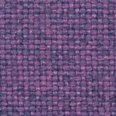 Heathered purple and blue woven fabric texture with a square pattern, featuring a matte finish and label text: “frag > fabric > cat. c > 24 sole > sole 24 s020”.