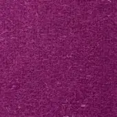 Purple fabric texture sample displaying dense fibers, white strands, and text “frag > fabric > cat. c > 38 venere > venere 38 3833”.