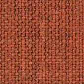 Terracotta fabric texture displaying a brick pattern with a dense, rounded weave and subtle tonal variations; label reads “frag > fabric > cat. c > 60 sirio > brick 60”.