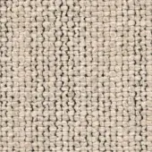 Jute fabric texture, light beige 60 color, irregular grid weave with raised strands and matte finish.