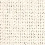 Creamy white woven fabric texture with a grid pattern, dense threads, and a slightly raised surface; labeled “frag > fabric > cat. c > 60 sirio > white 60”.