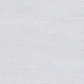 Canvas fabric sample, off-white tone, tight weave with subtle mottling and darker thread accents; product code visible.
