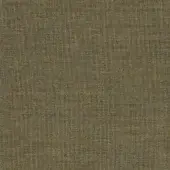 Olive green canvas fabric sample with a heathered texture, dense tight weave, and matte finish, displaying a subtle irregular pattern.