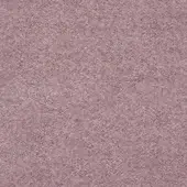 Mauve woven fabric swatch displaying a heathered texture with a looped nap, featuring a printed label with product details and code 651.