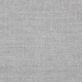 Woven gray fabric texture with heathered effect, dense regular weave, and subtle speckling; product code “frag > fabric > cat. plus > 57 foss > foss 57 142”.