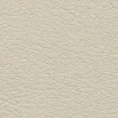 Flax leather texture sample with a dense pebbled grain, matte finish, and warm off-white color; labeled “frag > leather > tiepolo > flax 320”.