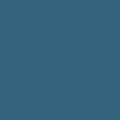 Muted teal blue color field, matte finish, uniform tone, studio backdrop, digitally rendered swatch, solid color, no texture, simple composition.
