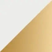 Diagonal color block composition featuring off-white and muted gold tones with a subtle gradient, presenting a minimalist geometric structure.