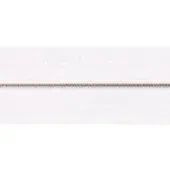 White zipper tape with metallic gold slider, textured glitter surface, rectangular design, isolated on white background.
