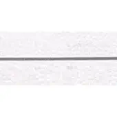 White textured surface with horizontal dark gray cord, displaying granular pattern and diffused lighting, ideal for material visualization.