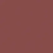 Garnet closed pore lacquer surface, matte finish, consistent deep red color, granular texture, sample for furniture or interior design applications.
