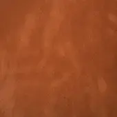 Rust velvet fabric texture with a dense, short pile and matte finish, displaying subtle tonal variations and consistent surface quality.