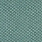 Lapalma fabric sample, teal Panama Agora, displaying a dense grid of small squares with subtle tonal variations and a smooth, woven texture.