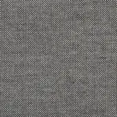 Lapalma Panama Agora fabric sample, ash gray, tight weave texture with consistent small holes and matte finish.