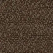 Brown woven fabric texture, speckled nubby surface, irregular pattern, matte finish; “lapalma fiocco 9208” label visible.